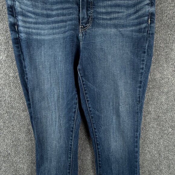 BKE Denim Jeans Universal Fit High Rise Ankle Skinny 30x27 Cotton Spandex Women - Picture 4 of 16